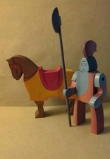 kinderkramm Ostheimer  Ritter mit Pferd 