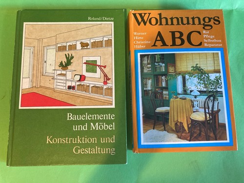 Ddr buch bauelemente möbel - 2x,