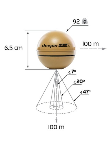 Deeper smart sonar chirp - deeper, 2.0