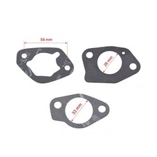 Vergaser Dichtung Abgasrohr Auspuff für Honda GX340 GX390 610 Lifan 188f Go Kart