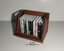 Holzbox + 10 Bücher -