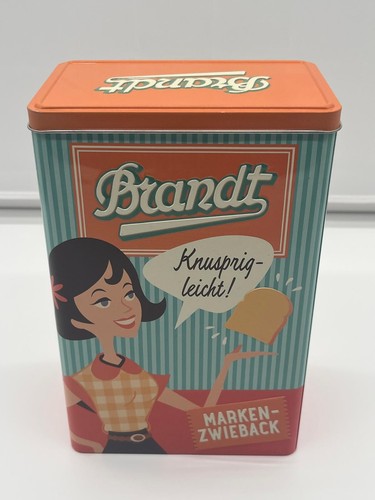 Brandt zwieback blechdose - zwieback, |