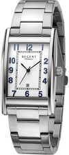 REGENT - Herrenuhr Quarz eckig