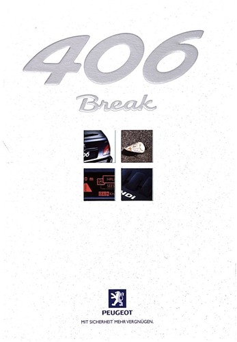 Peugeot 406 break prospekt - break,