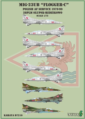Karaya d7210 mig 23ub polish - d7210,