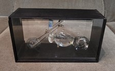 CHOPPER MOTORRAD BIKE AUS GLAS