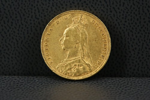 Sovereign gold 1892 victoria - sovereign,