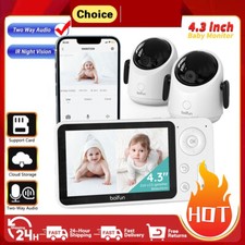 Boifun 4,3 Zoll Babyphone mit