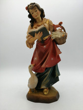 Holzfigur Gänseliesl