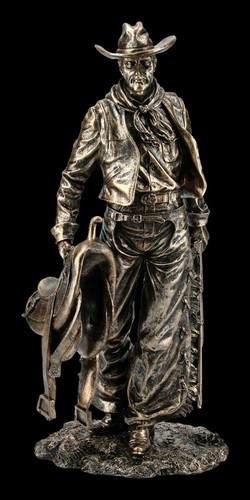 Cowboy figur mit sattel und - cowboy,