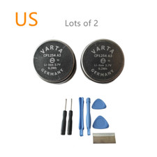 2pcs varta cp1254 battery - cp1254,