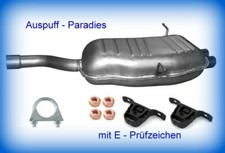 Endschalldämpfer für BMW 3er