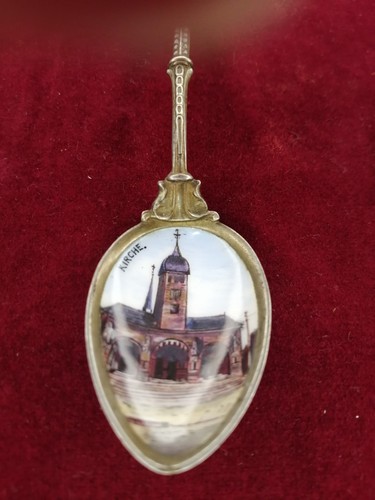 Emaillierte souvenirlöffel - emaillierte,