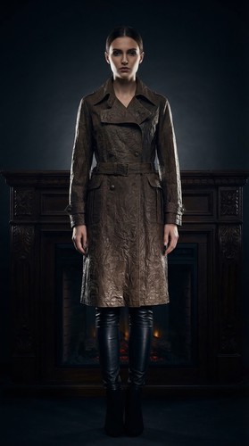 Trench mantel dunkelbraun - trench,