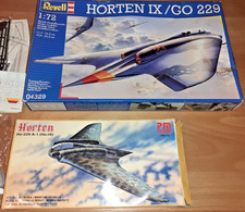 2 Modelle Horten IX / 229 in