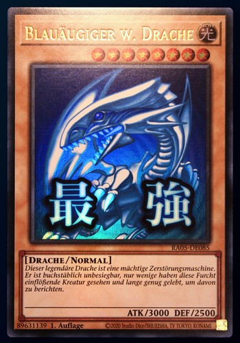 Blauäugiger drache seto - drache,