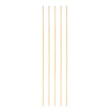 5 Stück Messing Rundstab, 2mm