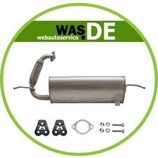 Auspuff Smart Fortwo (Cabrio Coupe) 1.0 2007-2019 Endschalldämpfer + Montagesatz