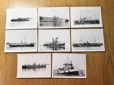 Los 8 Postkarten Schiffe