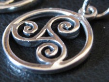 Sonnenrad Anhänger Silber 925