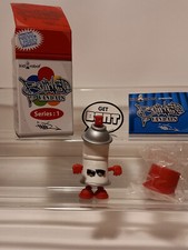 Kidrobot Bentworld Vandals Figur, 7,5 cm, Series 1 Skinny Can, Top Zustand + OVP