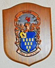 Blundell familienplakette - blundell,