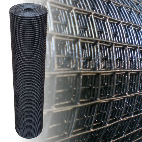 Volierendraht schwarz 1x10m - volierendraht,