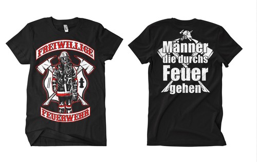 Feuerwehr shirt - fb, t-shirt