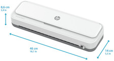 HP OneLam 400 A3 Laminiergerät (3161) Weiß-Grau 400 mm/min. 2 Min. Aufwärmzeit