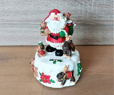 Alte Spieluhr Weihnachtsmann