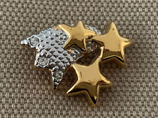 Modeschmuck Pin Anstecker Anstecknadel Komet  Sterne von LR