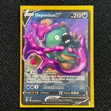 Deponitox V Pokemon Karte #100 - Ultra Rare - Drachenwandel - Boosterfrisch DE