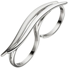 NEU Damen Doppel-Ring