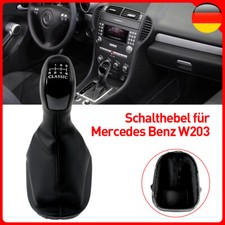 6-GANG Schaltknauf Schaltmanschette Für MERCEDES C-Klasse W203 S203 (00-07) NEU