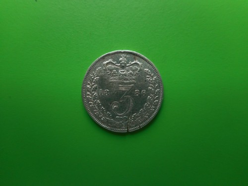 United kingdom pence 1886 - 3,