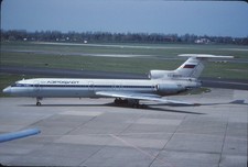 Dia RA-85570 Tupolev Tu-154B-2 Aeroflot 04/1993 35mm gerahmt OP-L9-71