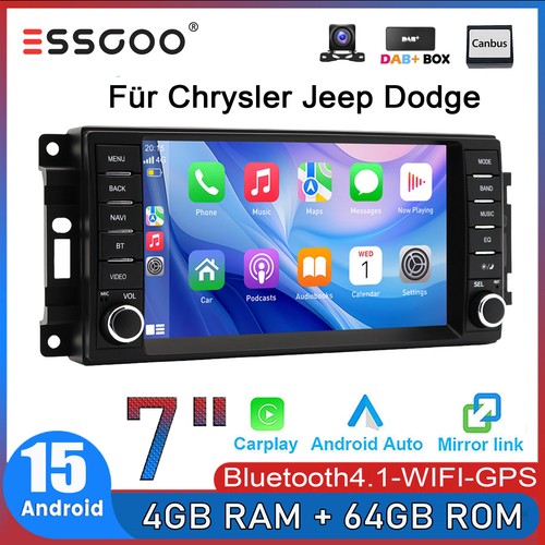 Dab autoradio für jeep - 7",