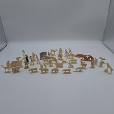 Konvolut Margarine-Figuren Tiere , Bauernhof 