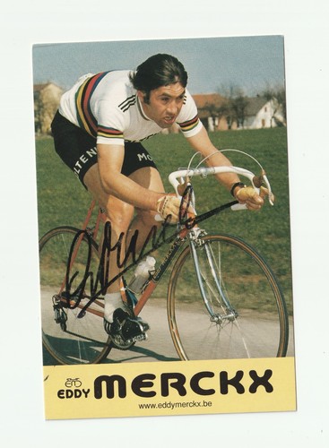 Eddy merckx autogrammkarte - eddy,