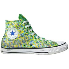 Converse EU 41,5 UK 8 Chucks Brasilien Grün Gelb All Star 135847 Limited