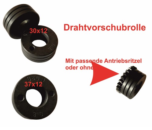 Drahtvorschubrolle 30x12 - , /