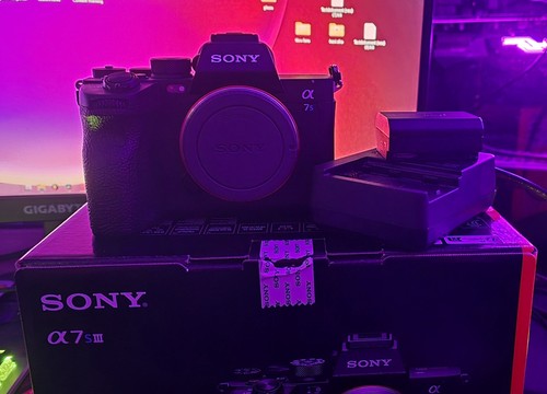 Sony a7s iii - body, mit
