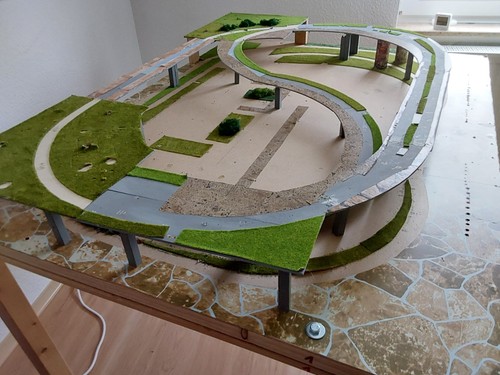 Eisenbahnplatte mit