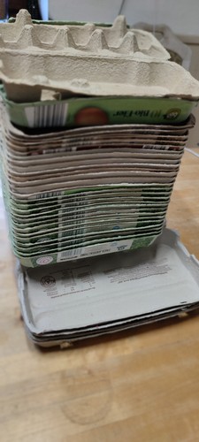 Paket 33x eierpappen div - xl,