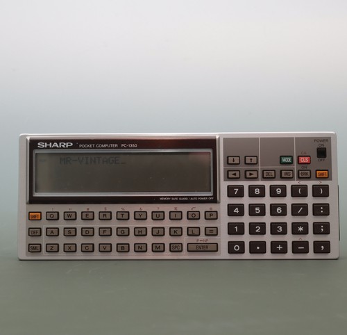Sharp 1350 taschencomputer - sharp,
