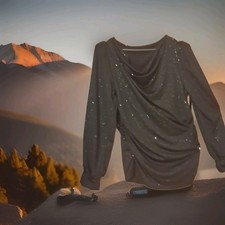 Damen Bluse schw. Gr. XXL