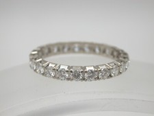 hochwertiger Memoryring von Christian Bauer Welzheim Weißgold 750