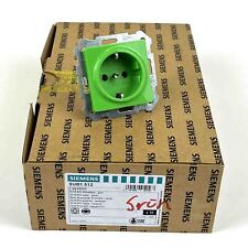 Siemens 5UB1512 Schuko Steckdose grün 1fach (VE 10Stk.) DELTA i-system, OVP