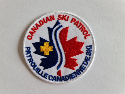 Canadian ski patrol aufnäher - patrol,