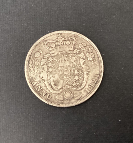 1821 one shilling - one,